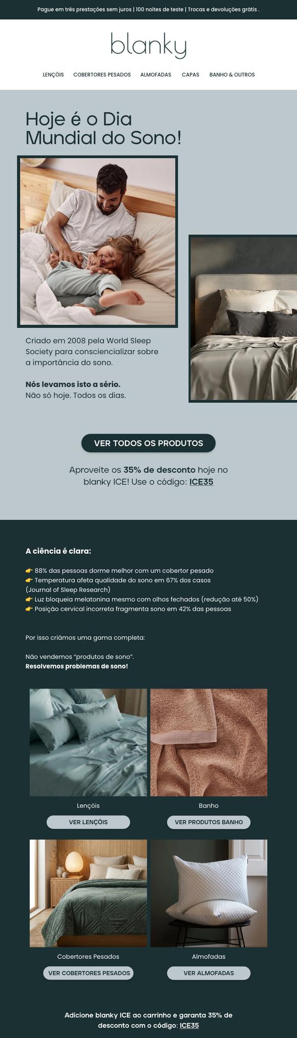 Email desenhado para blanky